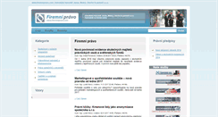 Desktop Screenshot of firemnipravo.com